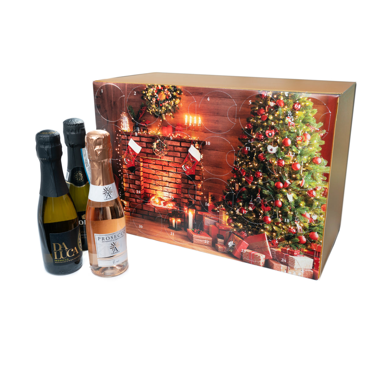 Prosecco Advent Calendar, 24 x 20cl bottles Easy Wine Shop