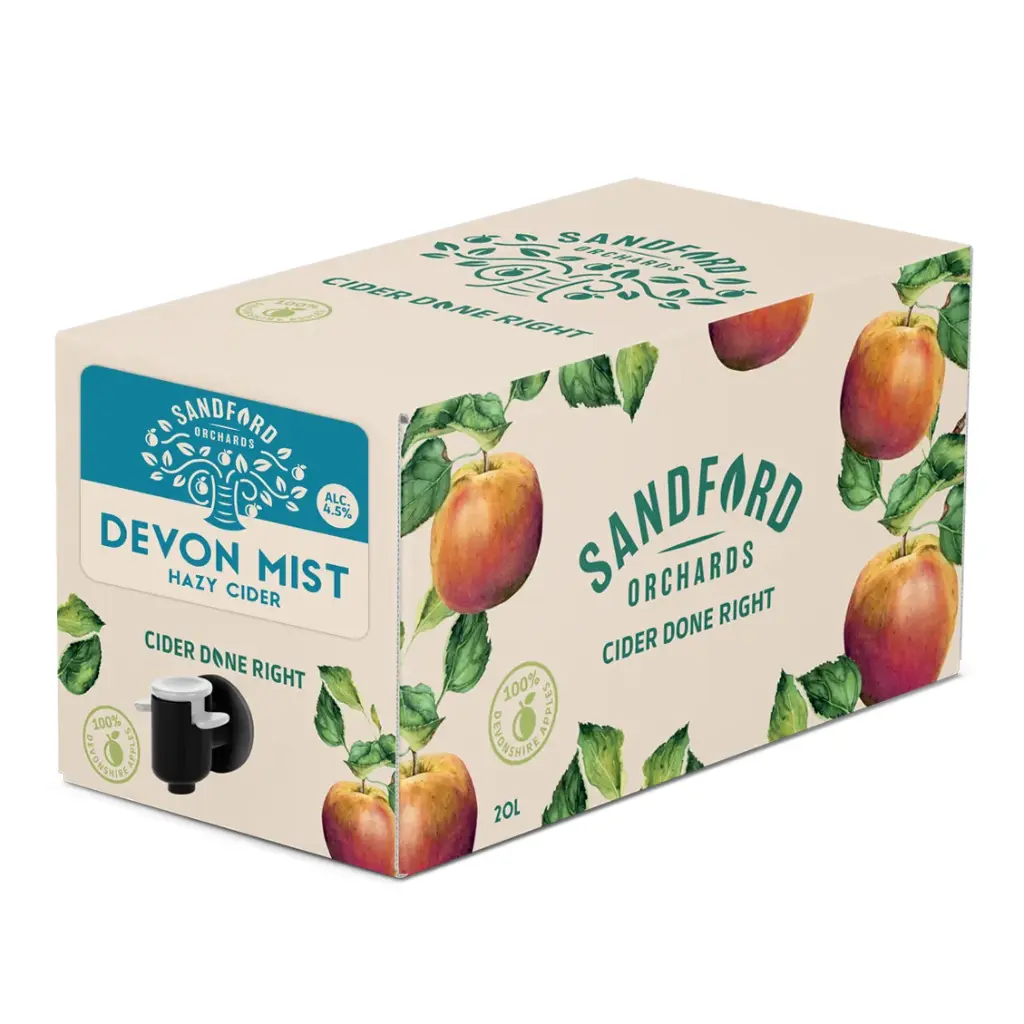 Sandford Cider Devon Mist 20 Ltr Bag in Box 