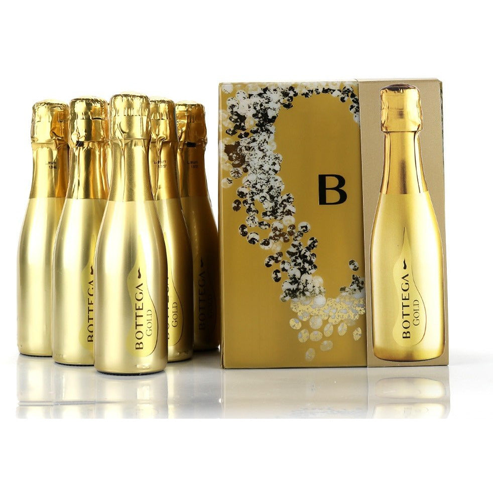 Bottega Gold Prosecco 6 x 20cl Gift Pack