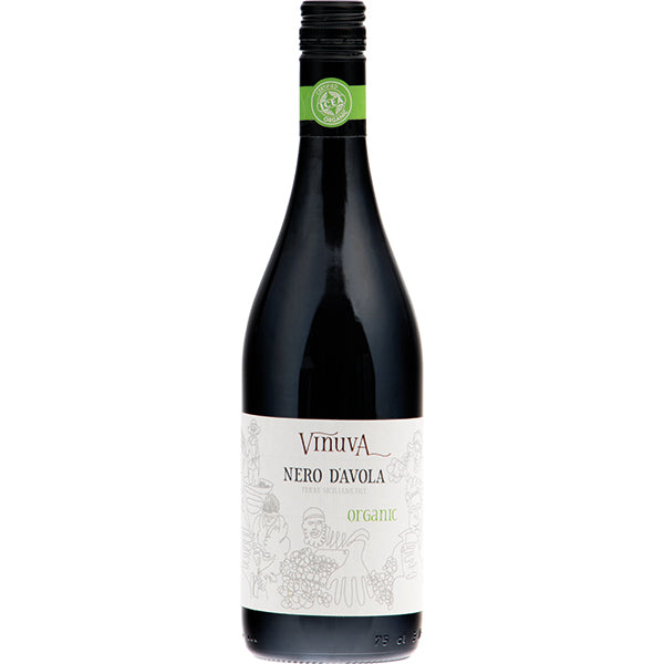 Vinuva Organic Nero d'Avola, 75cl