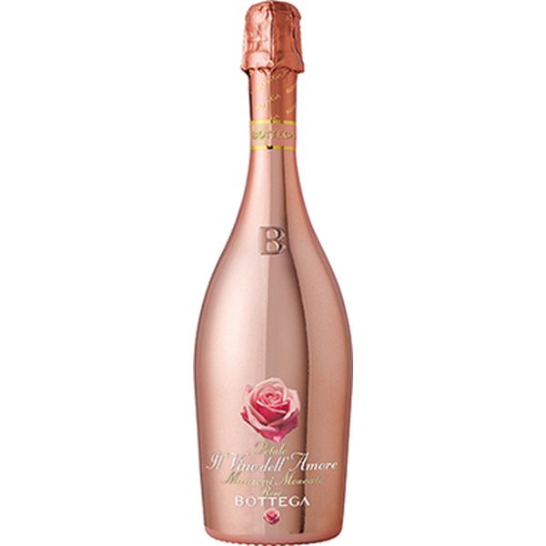 Bottega II Vino dell'Amore Petalo Manzoni Moscato Spumante Rose, 75cl