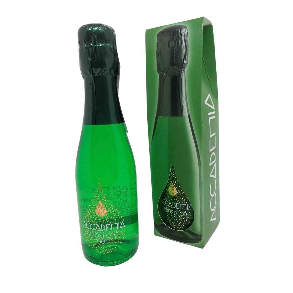 Accademia Prosecco 'Green' mini, 1 x 20cl Gift Box