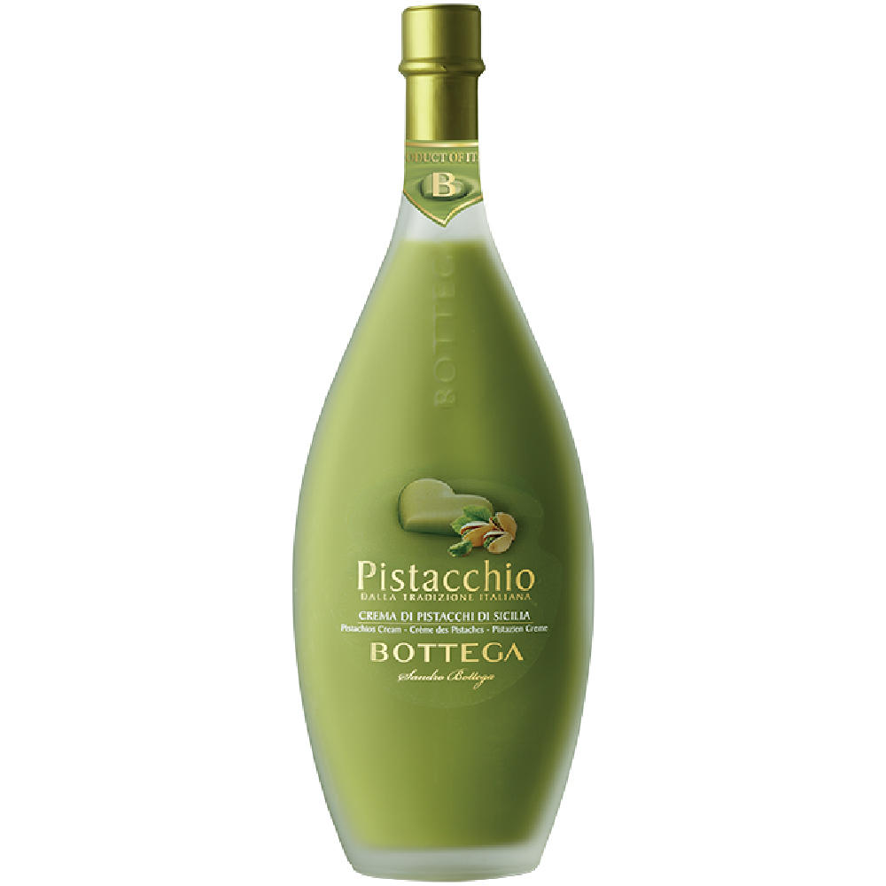 Bottega Pistachio Cream Liqueur, 50cl