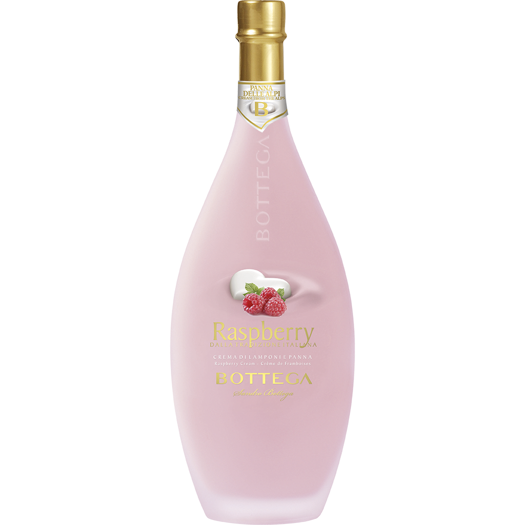 Bottega Raspberry Cream Liqueur, 50cl