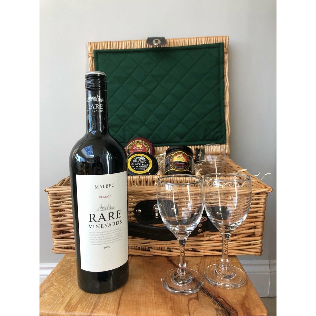 Rare Vineyards Malbec & Cheshire Cheese Hamper