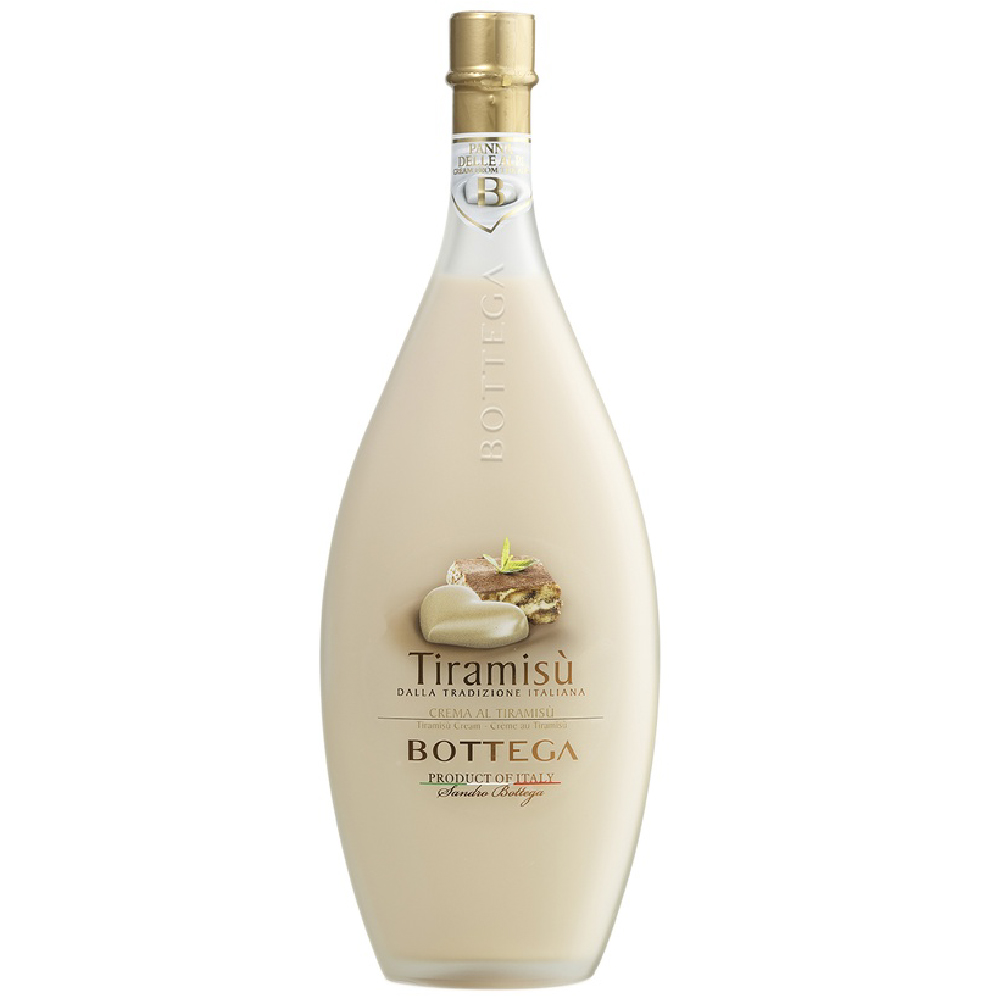 Bottega Tiramisu Cream Liqueur, 50cl