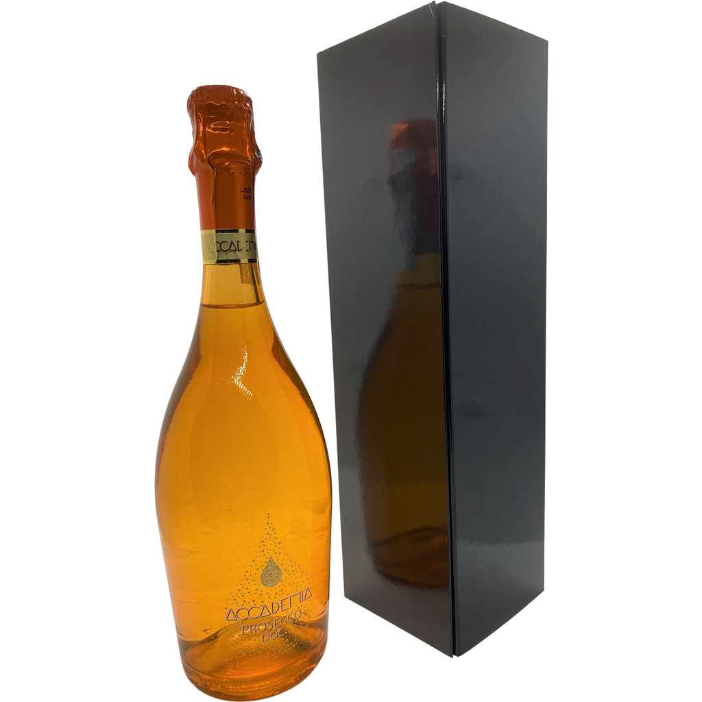 Accademia Orange Prosecco 75cl in Black Gift Box