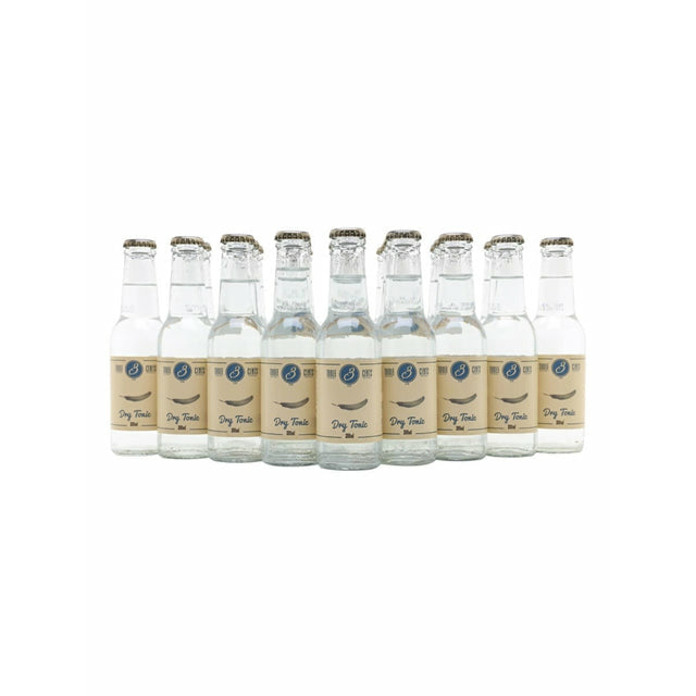 Three Cents Dry Tonic Water 24 x 20cl pack