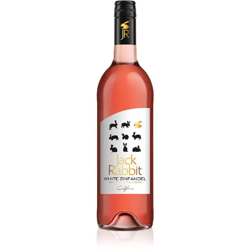 [5632280/12] Jack Rabbit White Zinfandel, California, 18.75 cl x 12