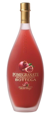 Bottega Pomegranate Vegan Liqueur from Sicily - 500 ml