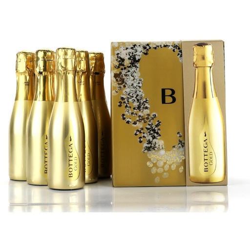 [28574/6GIFT] Bottega Gold Prosecco 6 x 20cl Gift Pack